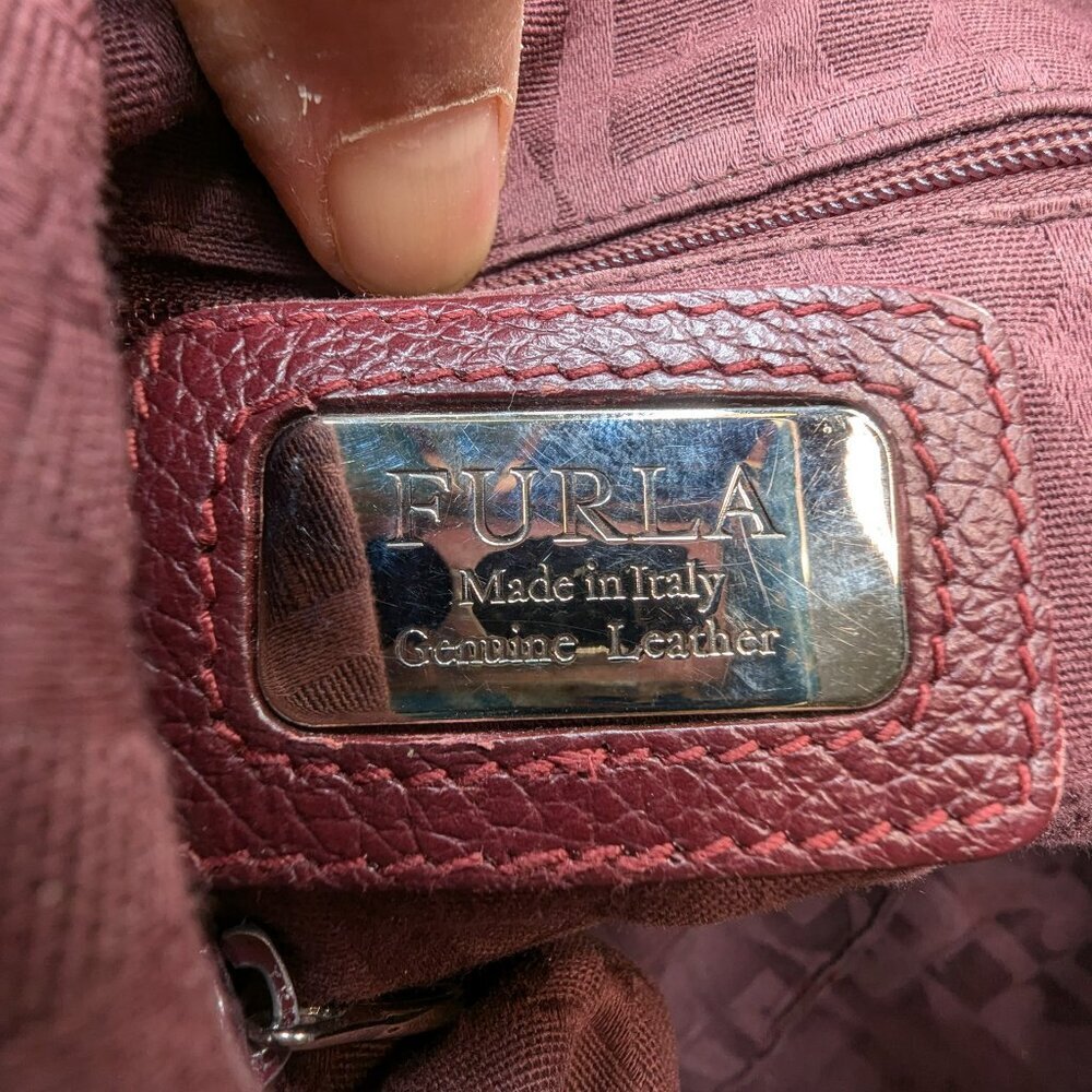 Furla Leather Hand bag Brown Color - Picture 11 of 17